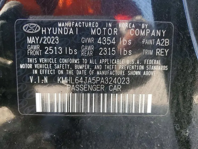 2023 HYUNDAI SONATA SEL  