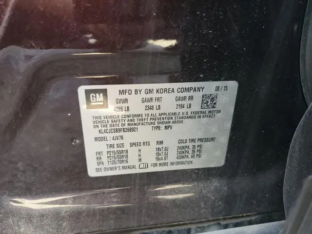 2015 BUICK ENCORE   