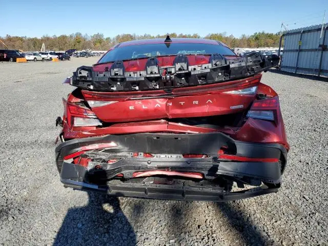 2024 HYUNDAI ELANTRA BLUE  