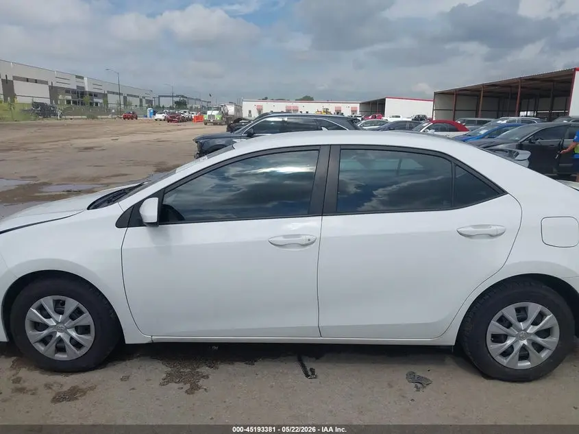 2019 TOYOTA COROLLA L