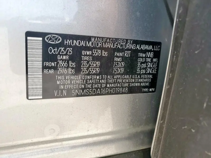 2023 HYUNDAI SANTA FE LIMITED  