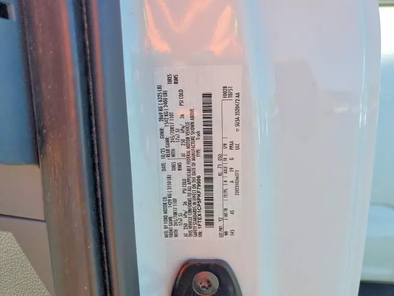 2023 FORD F150 SUPER CAB  