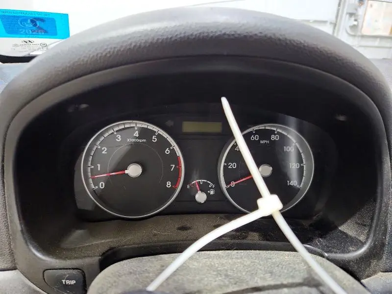 2010 HYUNDAI ACCENT BLUE  
