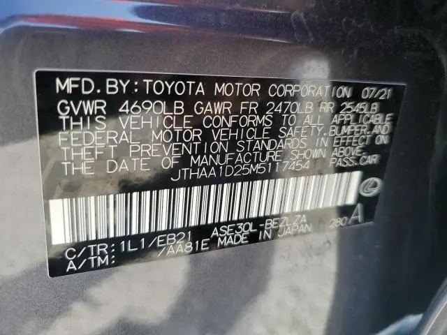 2021 LEXUS IS 300