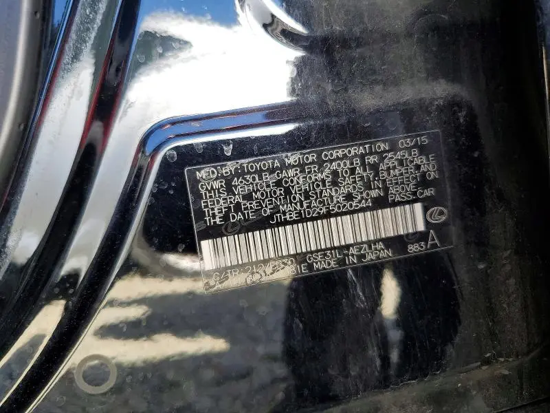 2015 LEXUS IS 350 BASE  