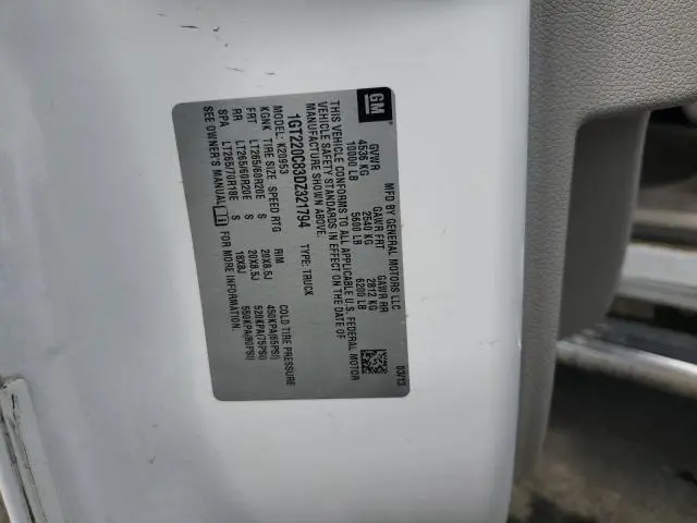 2013 GMC SIERRA K2500 SLE  