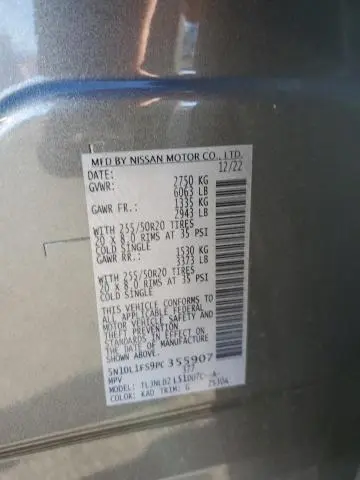 2023 INFINITI QX60 LUXE