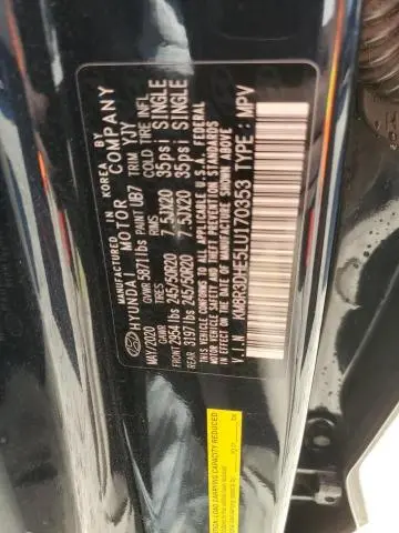 2020 HYUNDAI PALISADE SEL  
