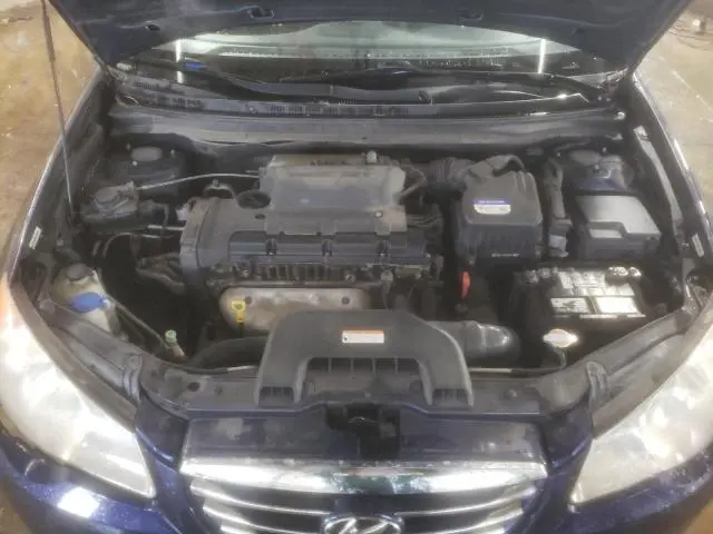 2010 HYUNDAI ELANTRA BLUE  