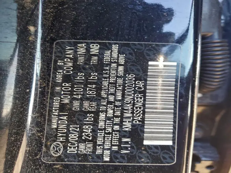 2022 HYUNDAI ELANTRA N   