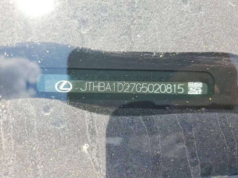 2016 LEXUS IS 200T  