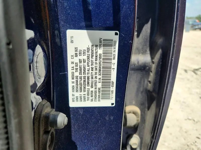 2015 HONDA CR-V EX  