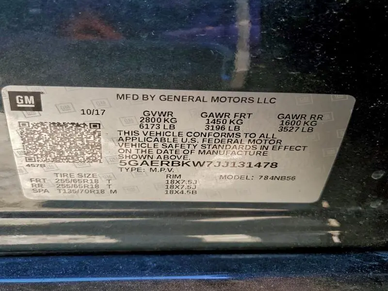 2018 BUICK ENCLAVE ESSENCE  