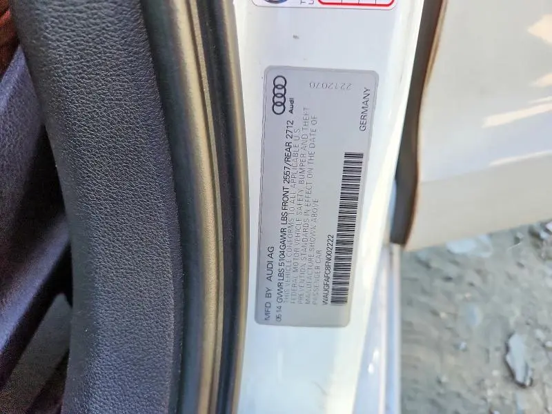2015 AUDI A6 PREMIUM PLUS  