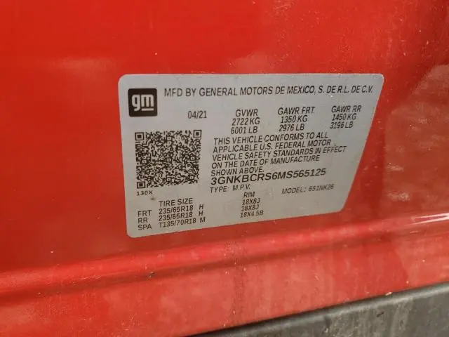 2021 CHEVROLET BLAZER 2LT  
