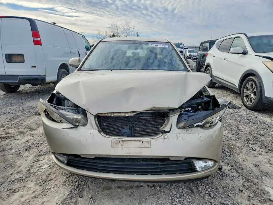 2010 HYUNDAI ELANTRA BLUE  