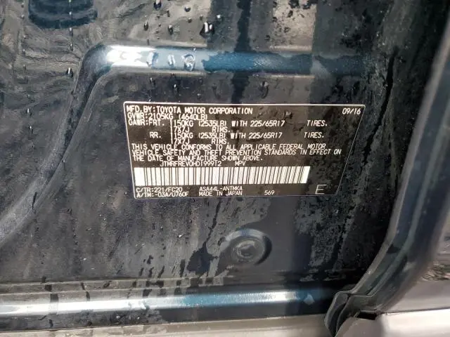 2017 TOYOTA RAV4 XLE  