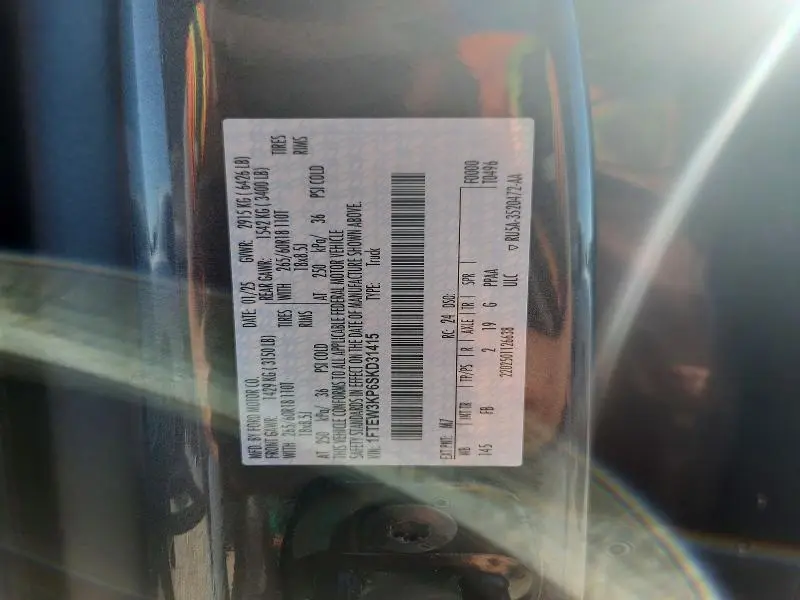 2025 FORD F150 XLT  