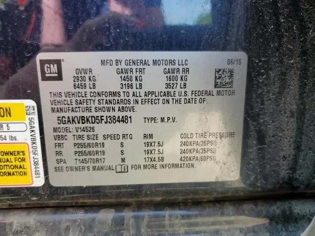 2015 BUICK ENCLAVE