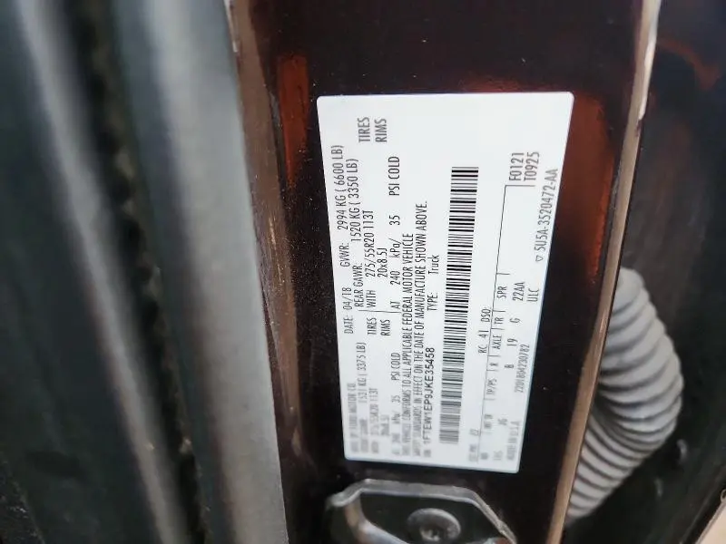 2018 FORD F150 SUPERCREW  