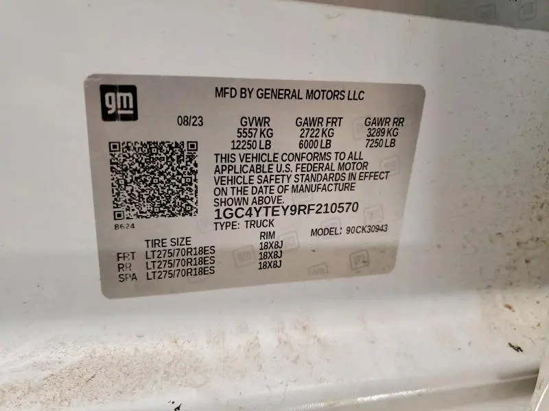 2024 CHEVROLET SILVERADO K3500 LT  