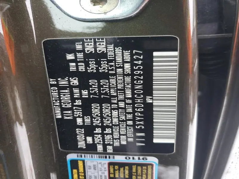 2022 KIA TELLURIDE S  