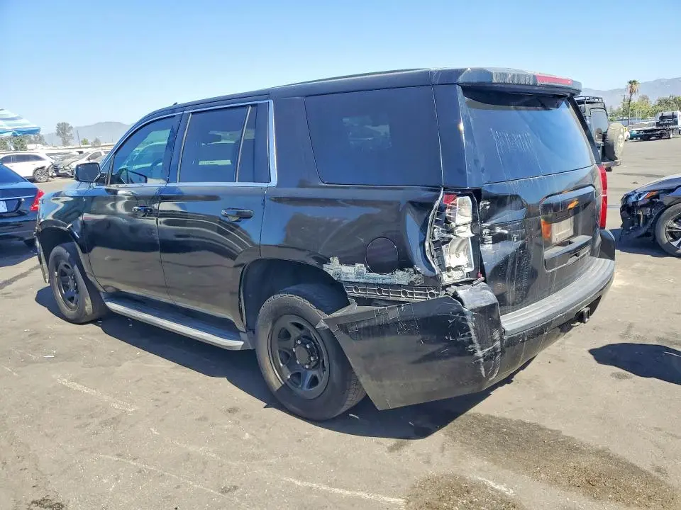 2016 CHEVROLET TAHOE POLICE  