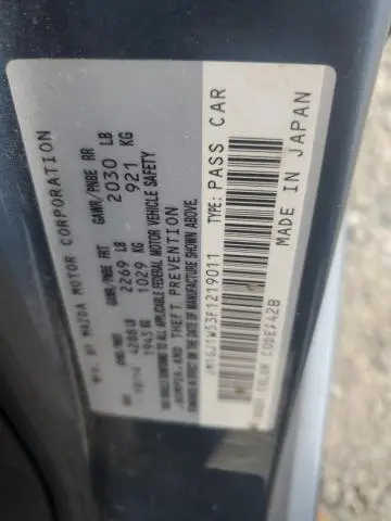 2015 MAZDA 6 GRAND TOURING  