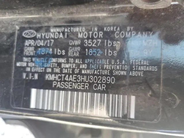 2017 HYUNDAI ACCENT SE  