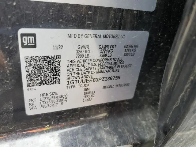 2023 GMC SIERRA K1500 AT4  