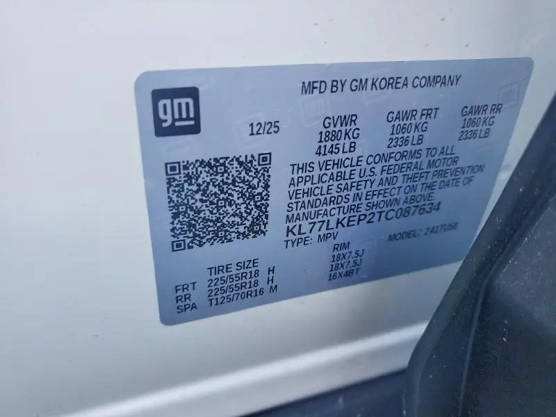 2026 CHEVROLET TRAX ACTIV  
