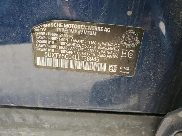 2020 BMW X3 XDRIVE30I  