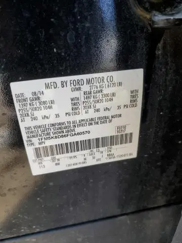 2015 FORD EXPLORER XLT  