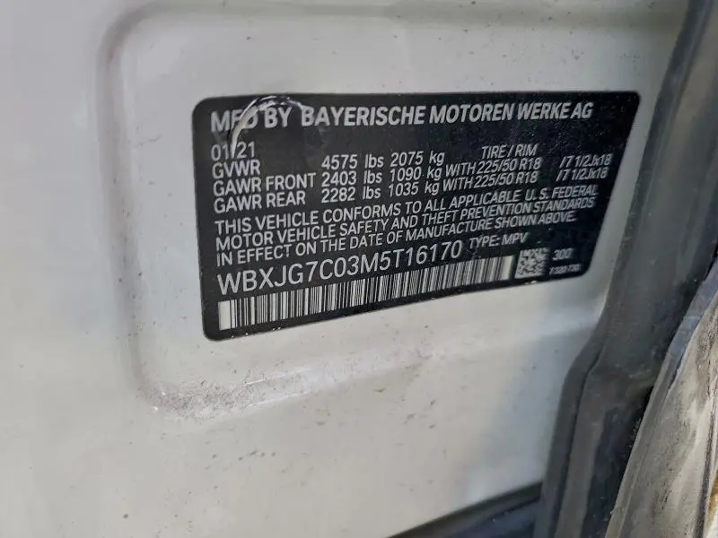 2021 BMW X1 SDRIVE28I  