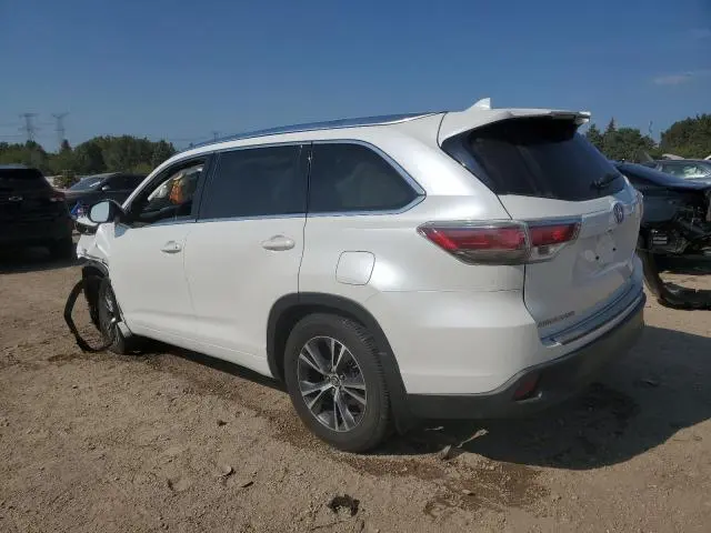 2016 TOYOTA HIGHLANDER XLE  
