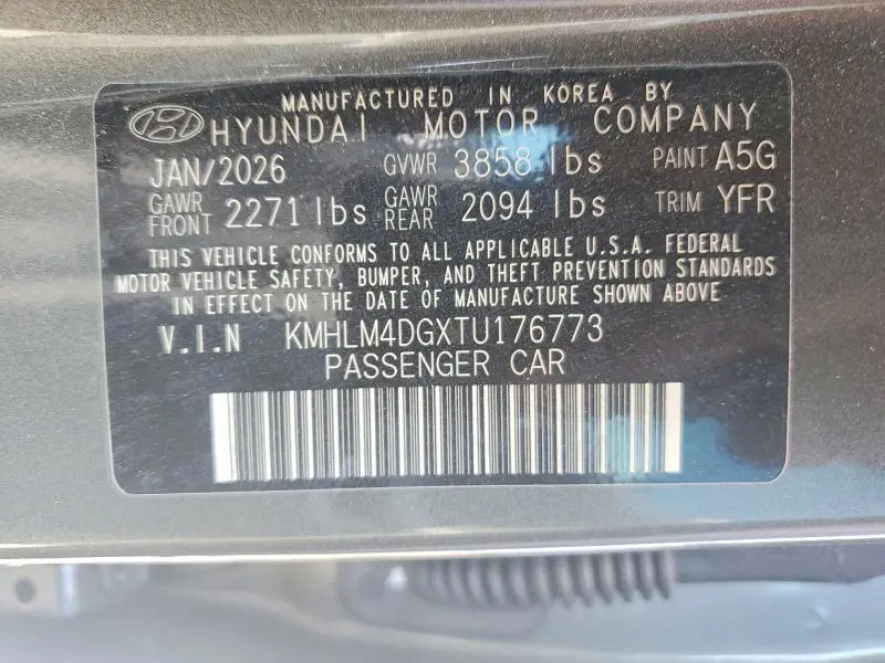 2026 HYUNDAI ELANTRA SEL SPORT  