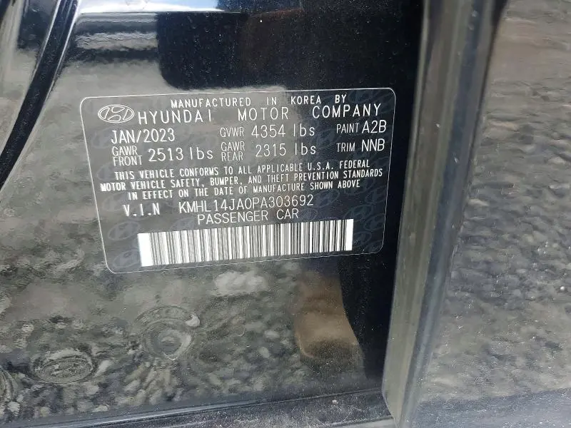 2023 HYUNDAI SONATA SEL  
