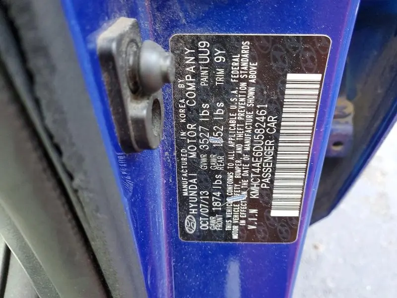 2013 HYUNDAI ACCENT GLS  