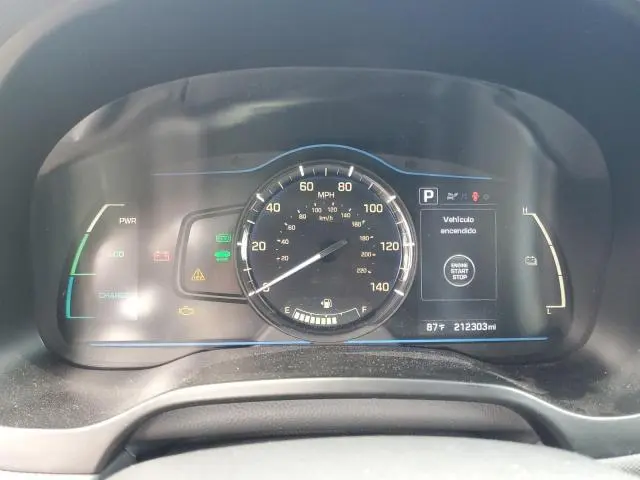 2019 HYUNDAI IONIQ BLUE  