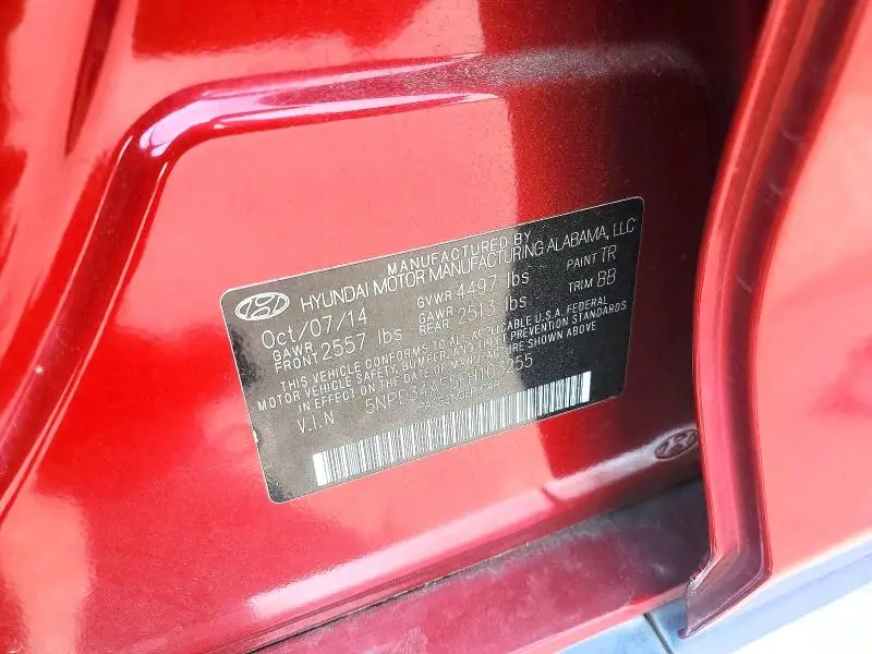 2015 HYUNDAI SONATA LIMITED  