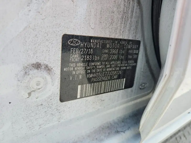 2018 HYUNDAI ELANTRA GT BASE  