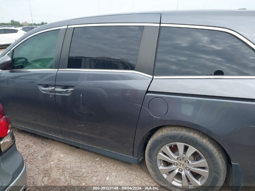 2016 HONDA ODYSSEY SE