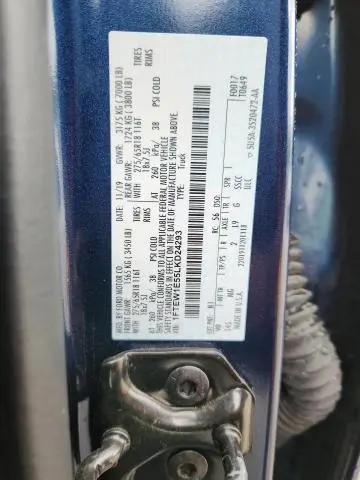 2020 FORD F150 SUPERCREW  