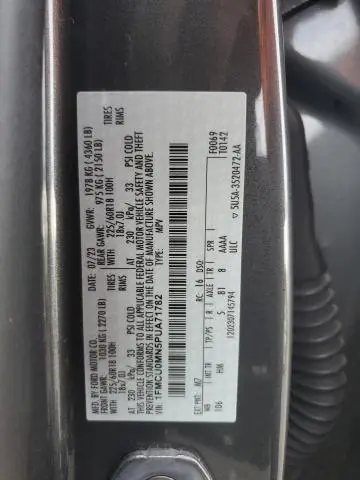 2023 FORD ESCAPE ST LINE  