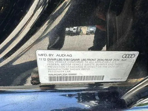 2013 AUDI S4 PRESTIGE  