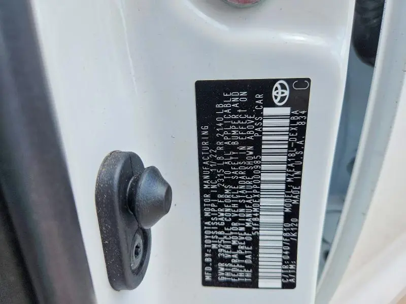 2023 TOYOTA COROLLA LE  