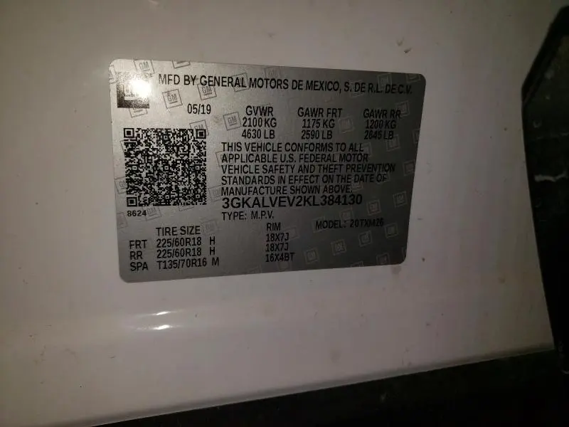 2019 GMC TERRAIN SLT  