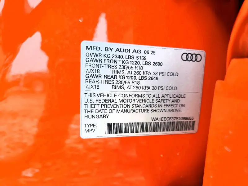 2025 AUDI Q3 PREMIUM PLUS S LINE 45  