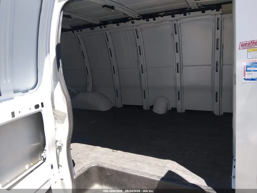 2020 CHEVROLET EXPRESS CARGO RWD 3500 EXTENDED WHEELBASE WT