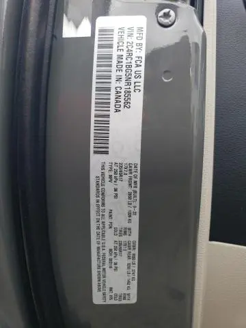 2022 CHRYSLER PACIFICA TOURING L  
